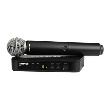 Buy Direct Shure BLX24/SM58 Wireless Handheld Microphone System