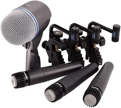 Same Day Shipping Shure DMK57-52 Drum Kit Microphone Set