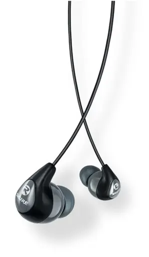 Shure SE112-GR Professional Sound Isolating Earphones - Gray Free Delivery