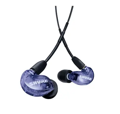 Handmade Shure SE215SPE-PL Professional Sound Isolating Earphones - Purple