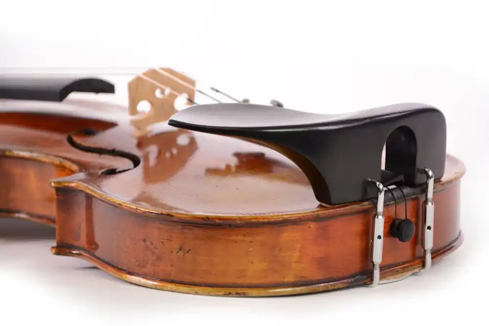 Supreme Guarneri Extra Tall Ebony Violin Chinrest Weekend Sale