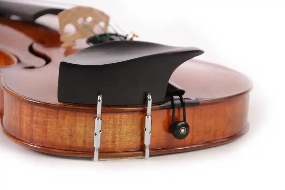 One Day Deal Supreme Teka Extra Tall Ebony Violin Chinrest