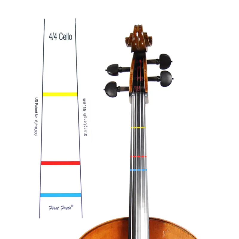 Hot Deal First Frets Cello Fingerboard Sticker