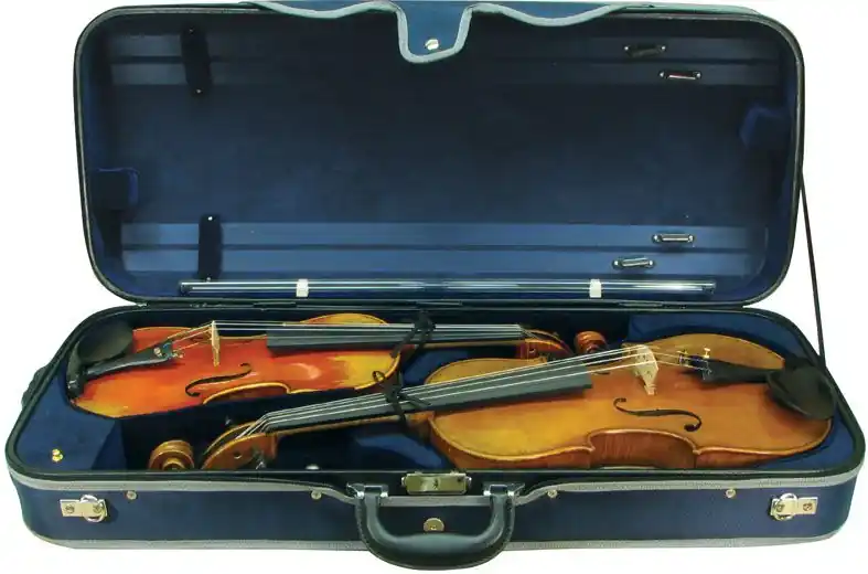 Maple Leaf Strings Double Violin and Viola Case Viral