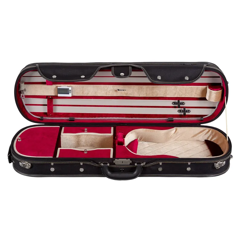 Free Returns Core CC575 Luxurious Oblong Violin Case