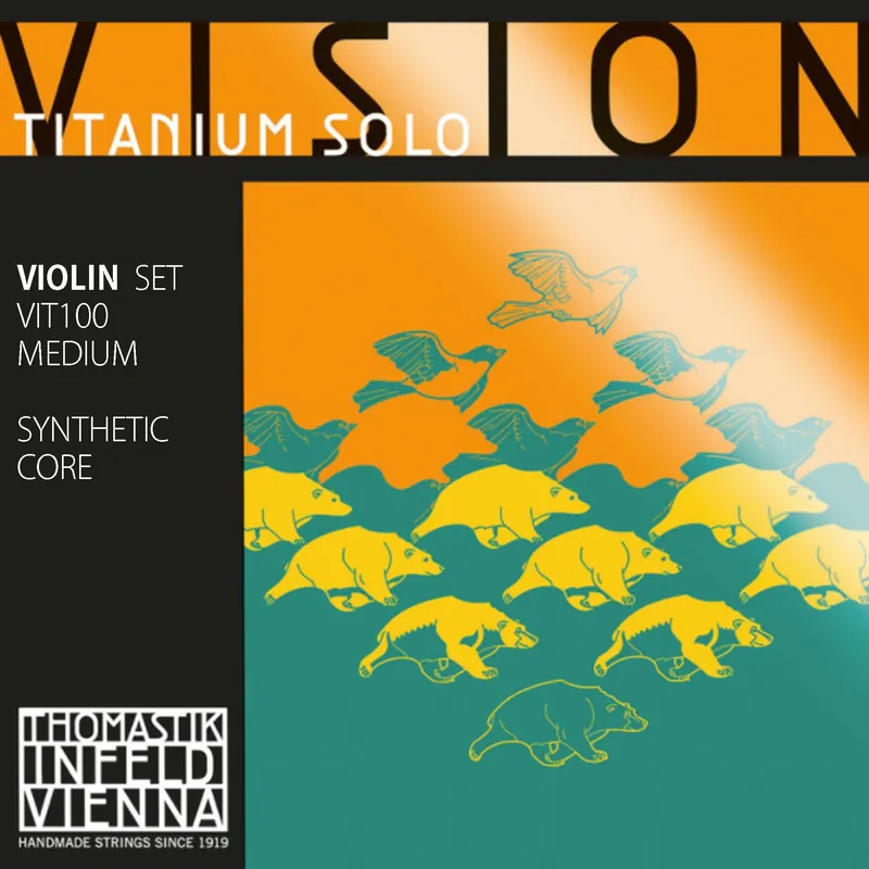 Thomastik Vision Titanium Solo Violin String Set While Supplies Last
