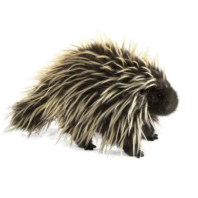 Trusted Brand Folkmanis Puppets #2378 - Porcupine Hand Puppet