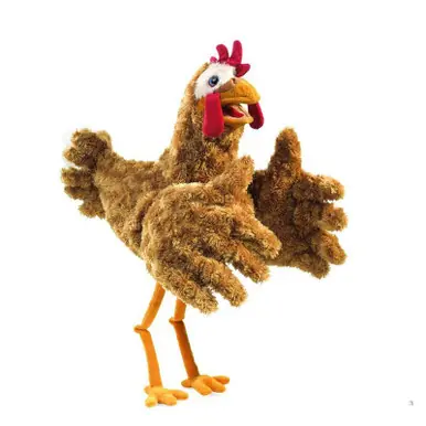 Factory Price Folkmanis Puppets #2861 - Chicken Hand Puppet