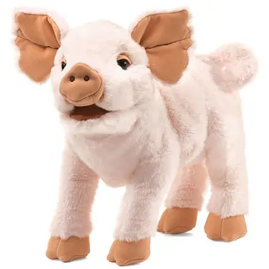 Bargain Folkmanis Puppets #2949 - Piglet Hand Puppet