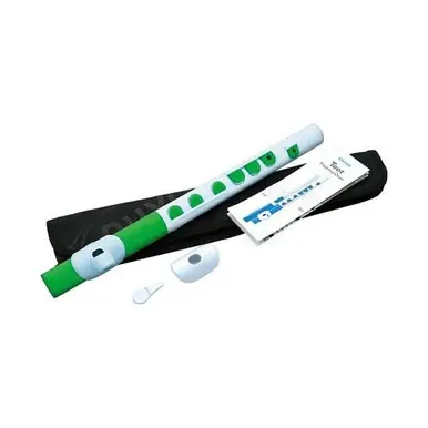Special Discount Nuvo TooT 2.0 Pre-Flute Instrument for Beginner Musicians- White/Green