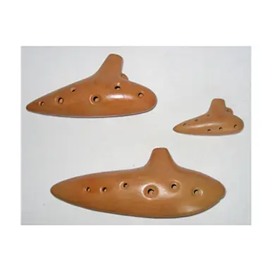 New Release Sweet Potato Shape Medium Clay Ocarina