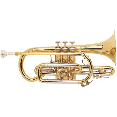 Factory Price Bach Stradivarius 184ML Professional Bb Cornet with Shepherd's Crook