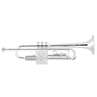Limited Offer Bach TR200S Intermediate Bb Trumpet - Silver Plated