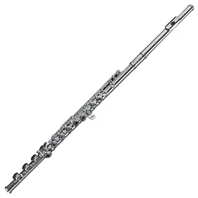 Di Zhao DZ 401 Series Open-Hole Silver-Plated Flute with B-Foot, Offset G, and Split-E Best Price