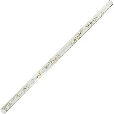Hall Crystal Glass Flute - #12203 D Flute - Dragonfly with Inline Tone Holes Today Only