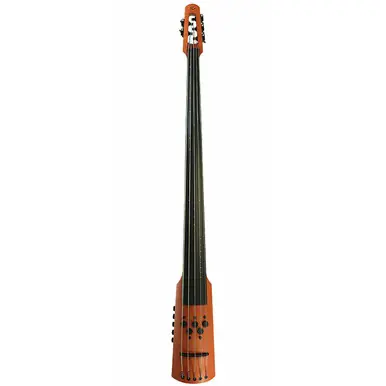NS Design CR-M 5-String Electric Upright Double Bass - Amber Hassle-Free Returns