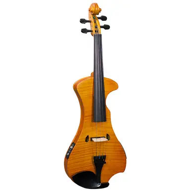 Hidersine HEV2 Full Size Electric Violin Outfit with Case and Bow - Amber Last Chance