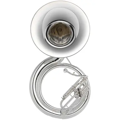 Jupiter JSP1100S Silver Plated Sousaphone with Case Handmade