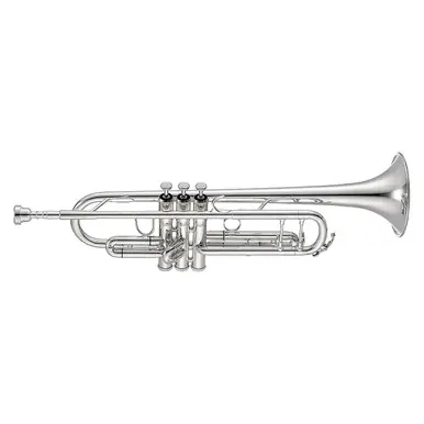 Jupiter JTR1110RS Intermediate Performance Series Bb Trumpet with Rose Brass Bell - Silver Plated Money Back Guarantee