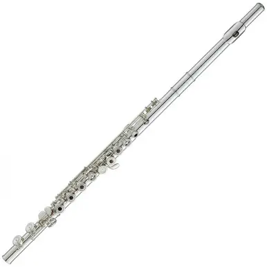 High Quality Yamaha 700 Series Professional Solid Silver Open-Hole Flute