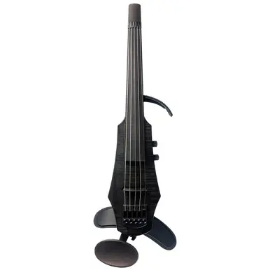 NS Design WAV 5-String Electric Violin - Transparent Black Fan Favorite