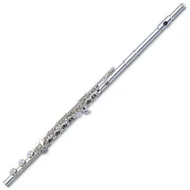 Big Sale Pearl Quantz Series 525 Open-Hole Silver-Plated Flute with B-Foot, Offset G, and Split-E