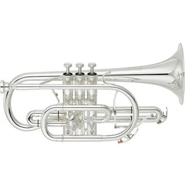 Authentic Yamaha YCR-8335IIS Neo Professional Bb Cornet - Silver Plated