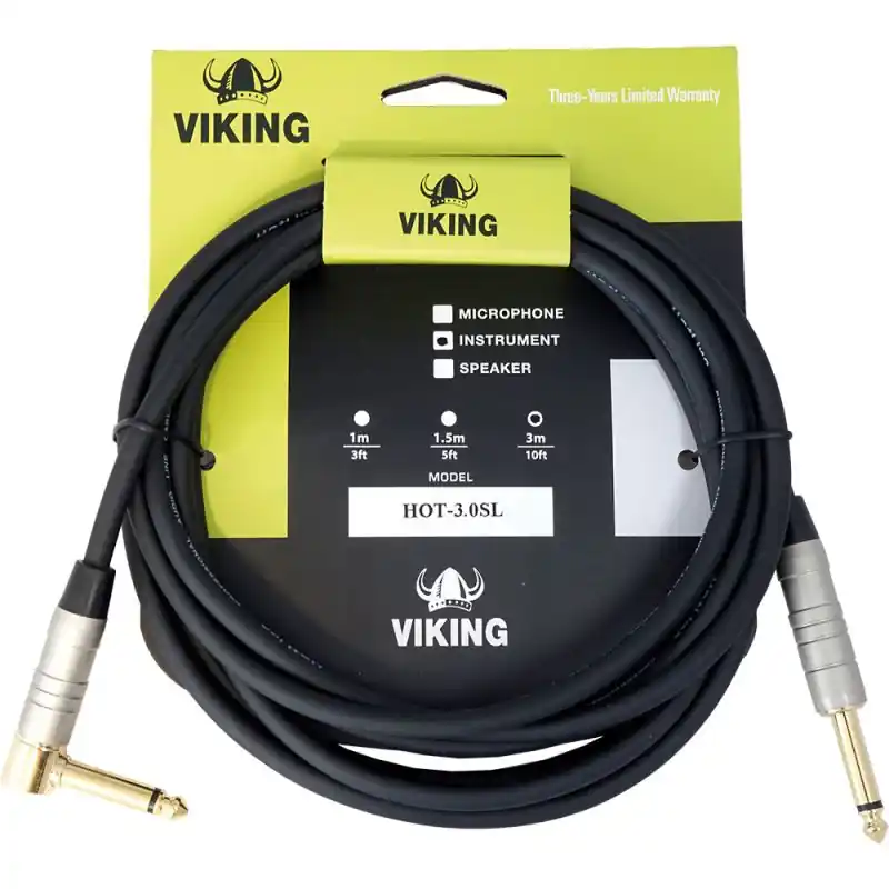 Big Sale Viking HOT-3.0SL 3m Hotline Guitar Cable. SL