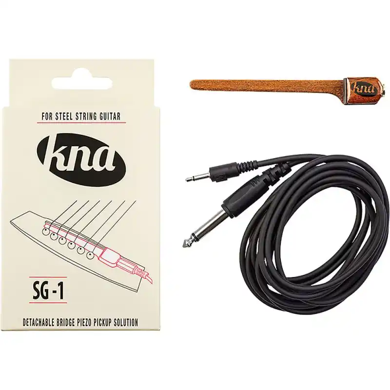 Hot Deal KNA SG-1 Portable Acoustic Guitar P\\/U