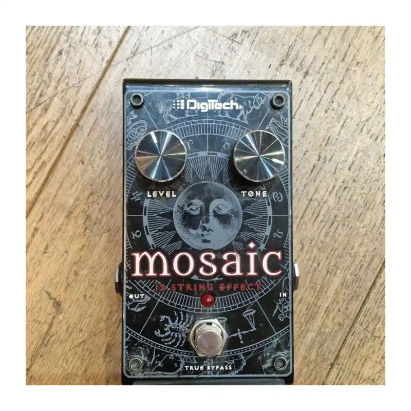 Digitech Mosaic 12 string simulator pedal, gwo, minor usage wear Money Back Guarantee