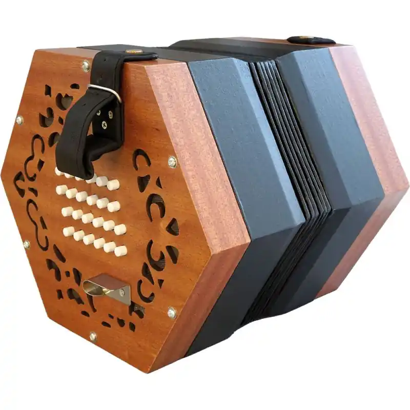 Top Pick Scarlatti SCE-48 English Concertina, 48 Key
