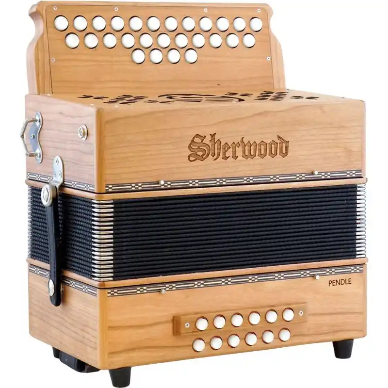 Sherwood Pendle D\\/G Melodeon. 2.5 Row. 2 voice Order Now