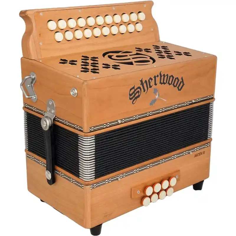 Instant Buy Sherwood Arden III B\\/C Melodeon. 3 voice