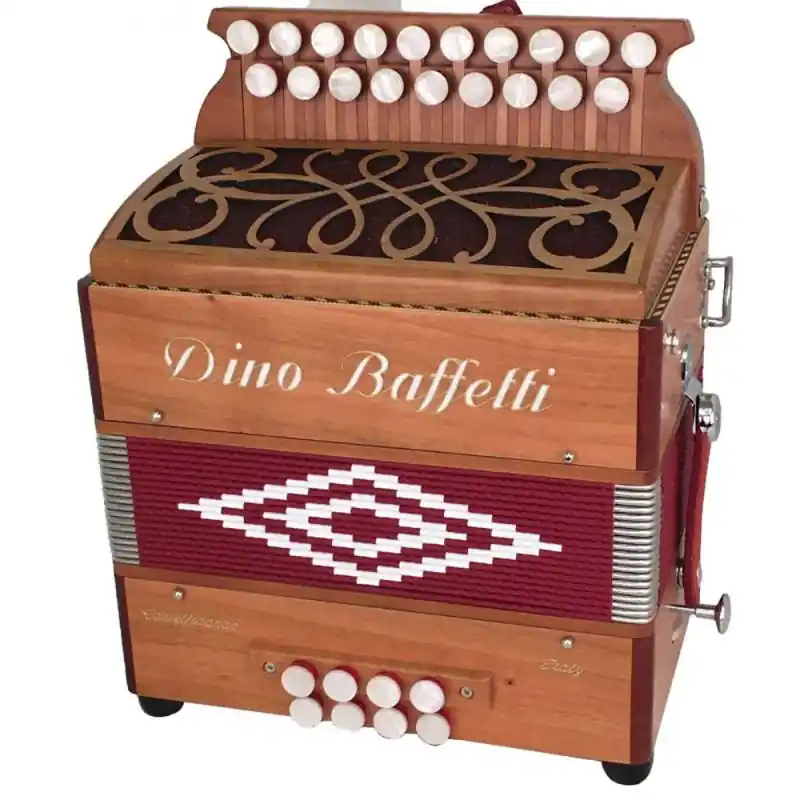 Dino Baffetti Binci II D\\/G Melodeon, 2 voice Price Drop