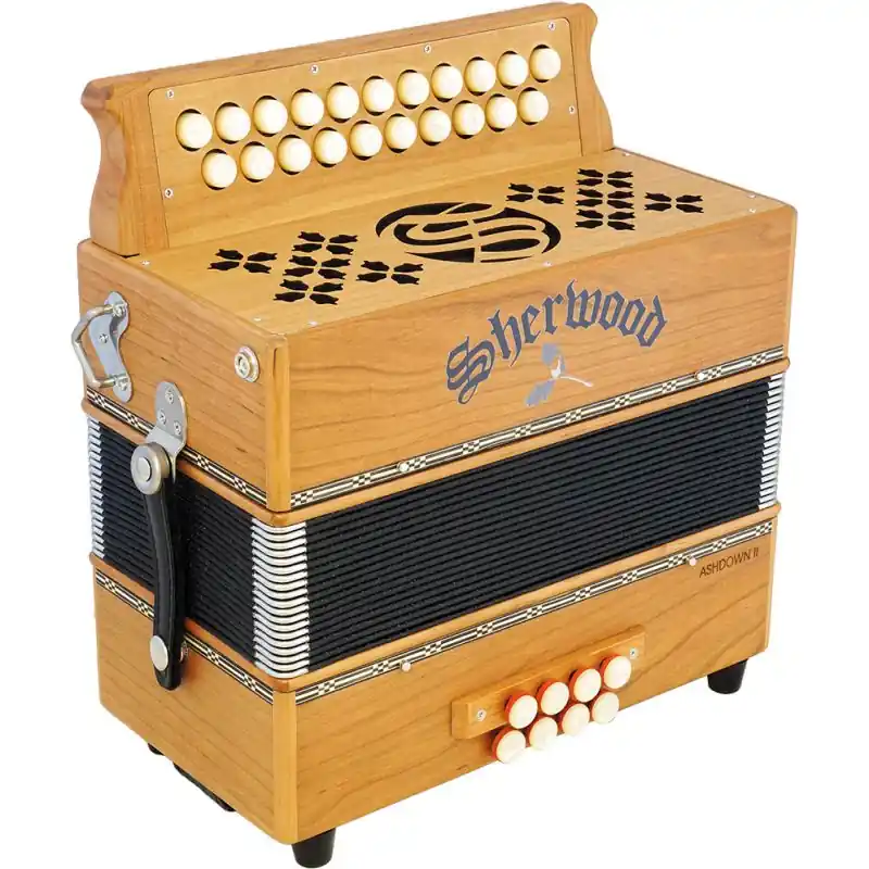 Sherwood Ashdown II D\\/G Melodeon. 2 Voice Authentic