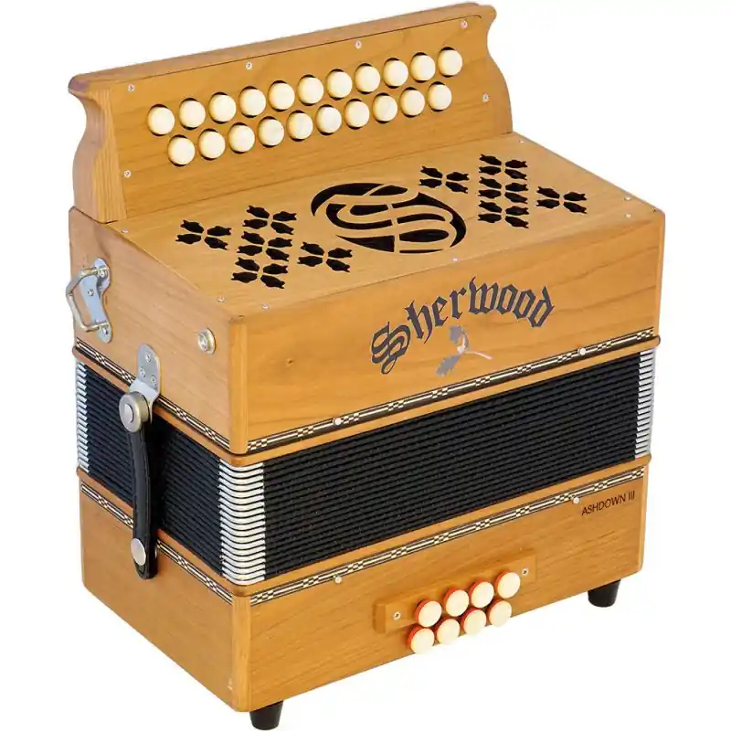 Mega Sale Sherwood Ashdown III D\\/G Melodeon. 3 Voice