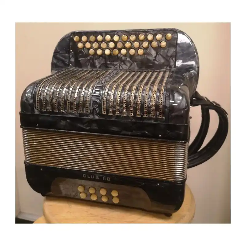 Crafted Hohner Club IIB Melodeon C\\/F