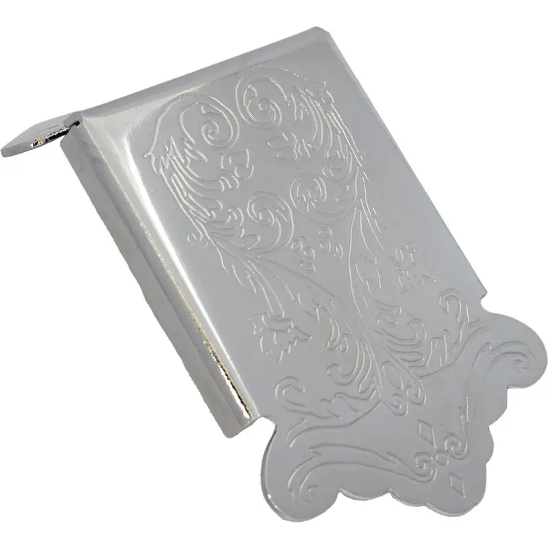 Limited Offer Viking VS-3110S Mandolin Tailpiece, Chrome