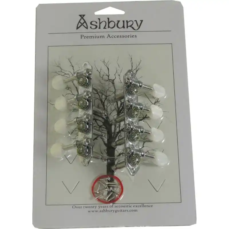 Premium Ashbury AS-2030 A Style Machine Heads, Chrome
