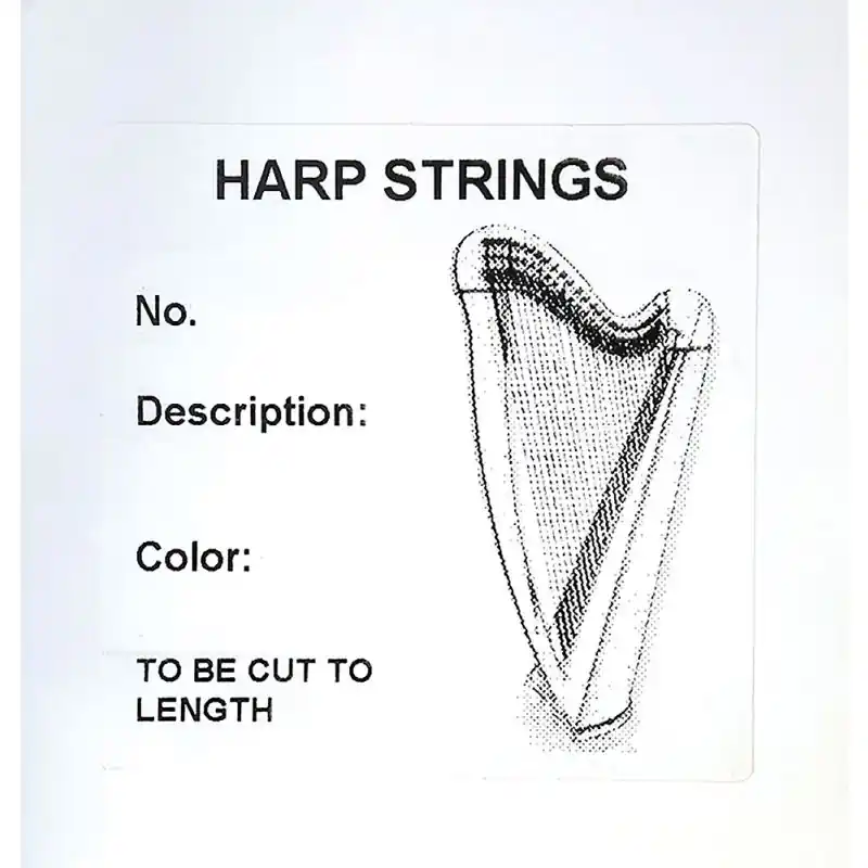 Professional Grade Glenluce Harp String, A38