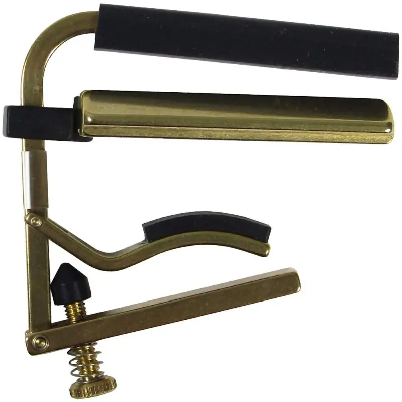 Genuine Shubb C6B Dobro Guitar Capo, Brass