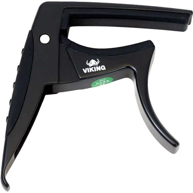 Limited Offer Viking VGA-5200K Acoustic Guitar Capo, Black