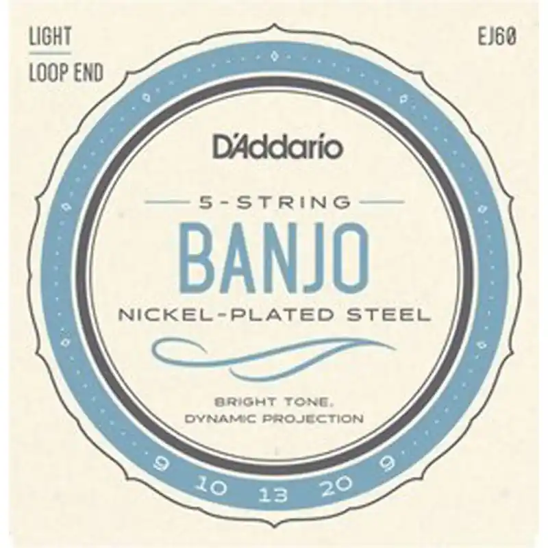 Holiday Sale D'Addario EJ60 5 string Banjo Strings, L