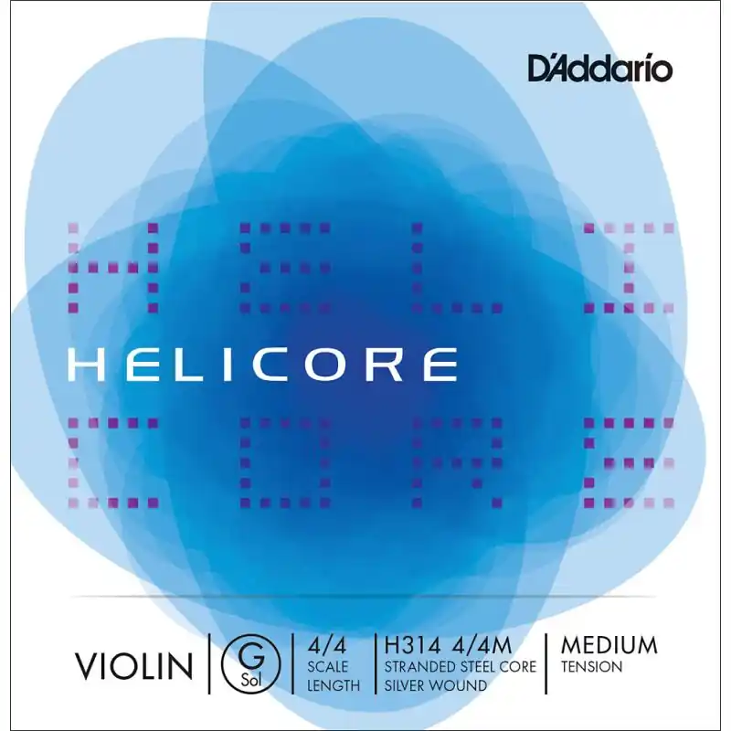 D'Addario H314 4\\/4M Helicore Violin Single G Str Wholesale
