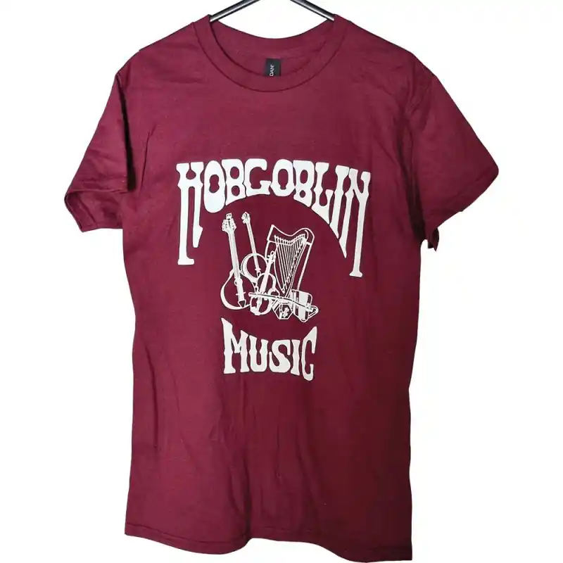 Best Seller Hobgoblin Music T-Shirt, Small. Maroon