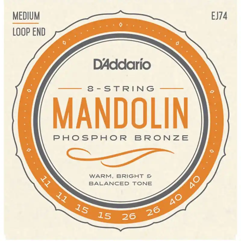 D'Addario EJ74 Mandolin medium Strings Price Drop