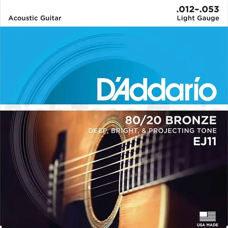 Big Sale D'Addario EJ11 Acoustic Guitar Strings