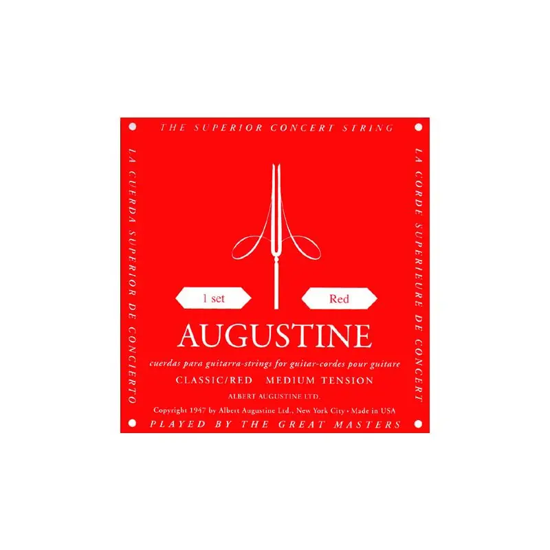 Place Order Augustine Red Label Guitar String Set