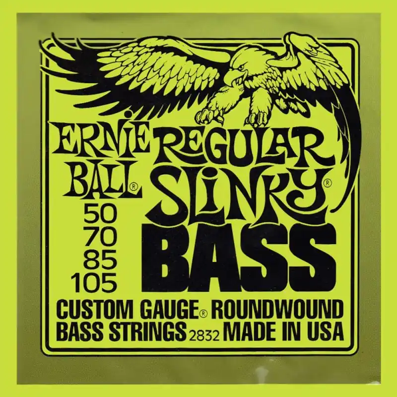 Ernie Ball P02832 Regular Slinky Bass Strings Direct From Manufacturer