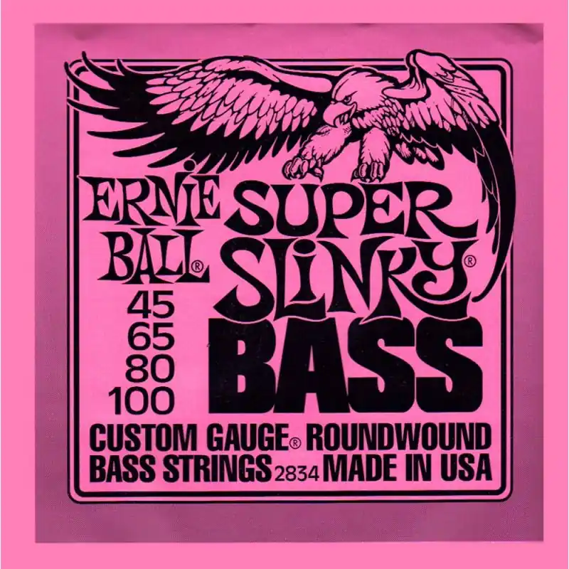 Ernie Ball P02834 Super Slinky Bass Strings Bulk Order